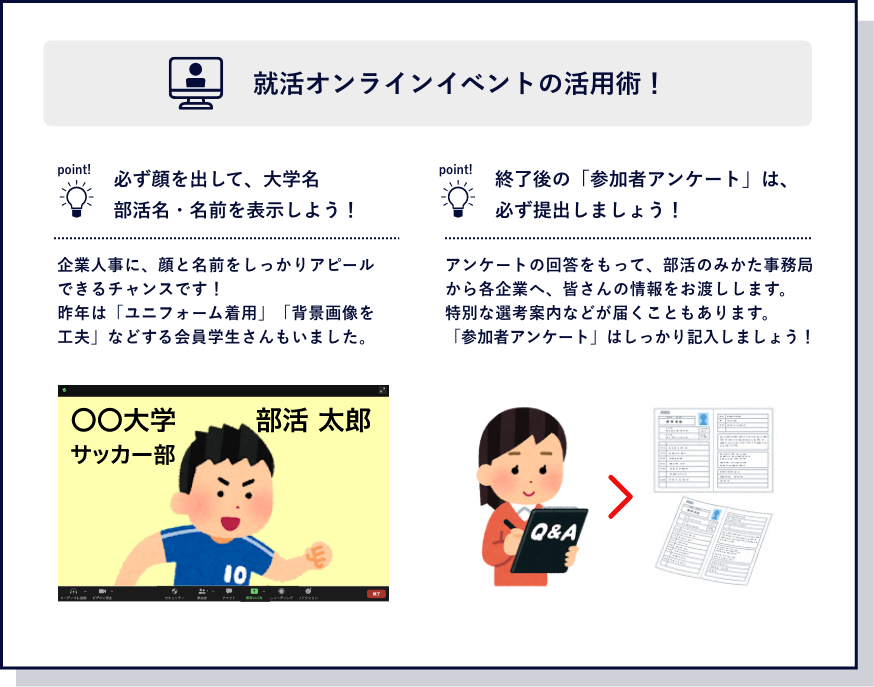 オンラインイベント活用術